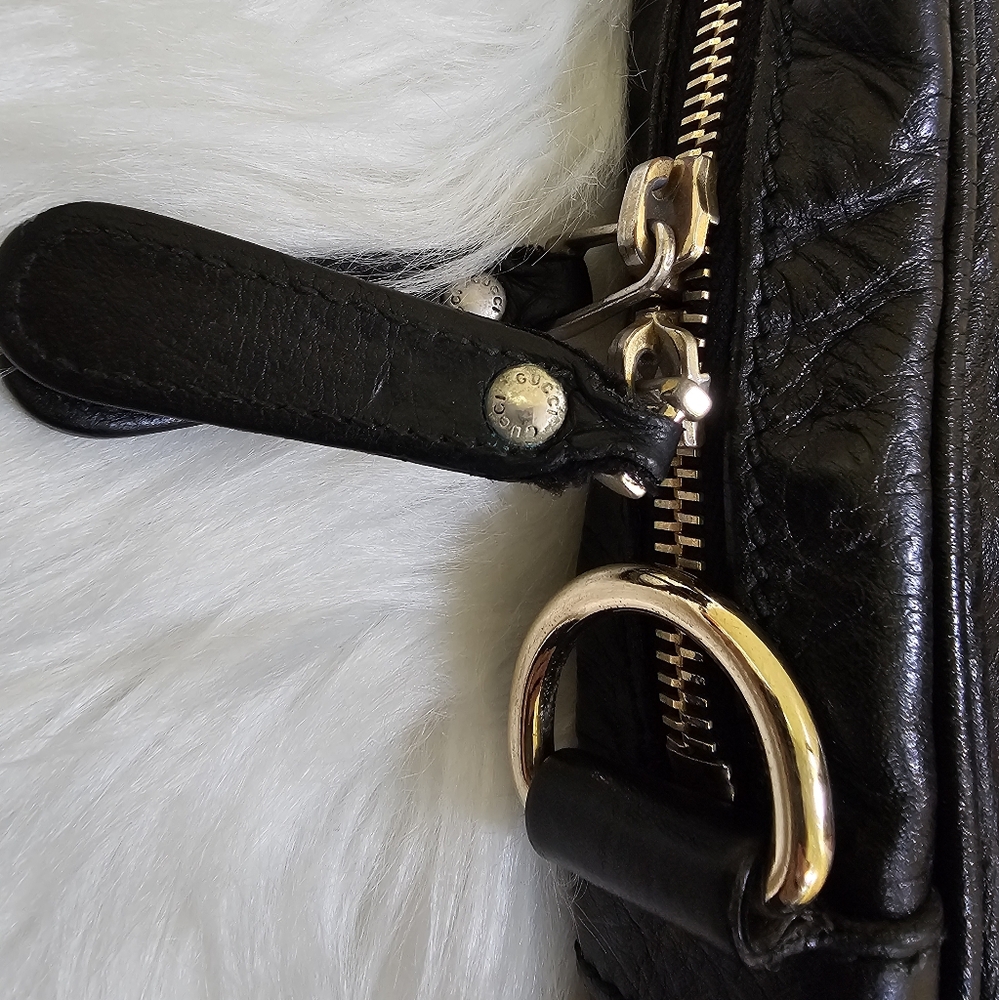 Gucci Guccissima Dôme Leather Briefcase Sima Line Business - Picture 10 of 17
